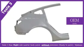 1903545-s0-a Vanocar For Tesla 3 2017-2024 Rear Right Quarter Panel Without Ext. Oem