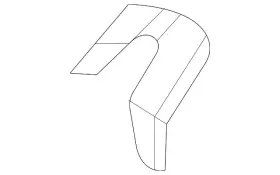 11a-813-755 Volkswagen Genuine Rear Reinforced Mount Bracket