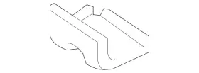 17a-813-745 Volkswagen Genuine Lower Bracket
