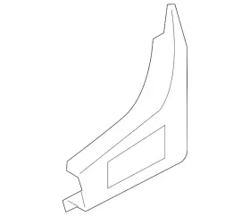 1q0-809-459-a Volkswagen Genuine Rear Reinforced