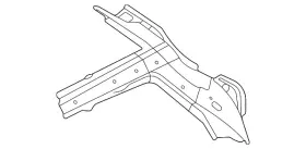 Volkswagen 2gj-809-262-a Genuine Reinforced Panel