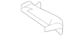 3cc-810-889 Volkswagen Genuine Quarter Panel Filler