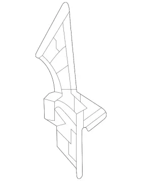 3cm-813-482 Volkswagen Genuine End Panel