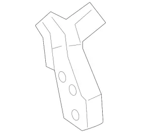 3cn-810-623 Volkswagen Genuine Reinforced Plate 3cn-810-623 Volkswagen Genuine Reinforced Plate