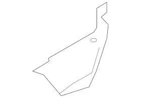 5c5-810-651 Volkswagen Genuine Insert Panel