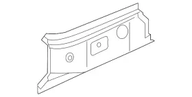 5c5-813-087 Volkswagen Genuine Side Bracket