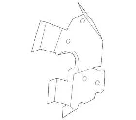 5c5-867-737 Volkswagen Genuine Mount Bracket