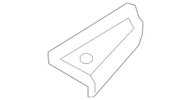 5g6-813-393-a Volkswagen Genuine Filler Plate