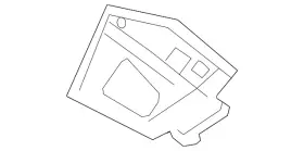 5g9-813-334 Volkswagen Genuine Upper Reinforced