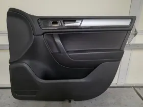 7p1867014rz0j Volkswagen Trucks 11-14 Touareg Front Door Trim Panel Right Passenger Side Brown Oem