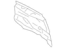 31416419 Volvo Genuine Rear Body Filler