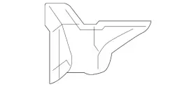 31675350 Volvo Genuine Lower Quarter Panel