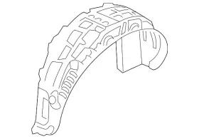 32417191 Volvo Genuine Wheelhouse Liner