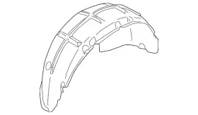 8620533 Volvo Genuine Splash Shield
