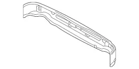 8625167 Volvo Genuine Rear Body Panel