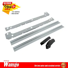 Wg4097870 Wansgo Inner Outer Rocker Panels With Cab Corner Fit For Sierra 1500 1999-2007 Extended