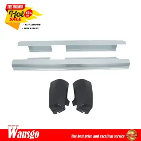 Wg4098066 Wansgo Outer Rocker Panels With Cab Corner Durable For Silverado Gmc Crew 2007-2013