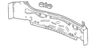 Genuine Gm Rear End Panel 84511077 New. Price: $642.90.