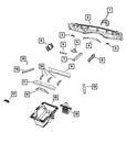 Genuine Mopar Rear Closure Panel 68458680AA New. Price: $168.19.