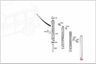 2PCS Genuine Mercedes W463 G-class Ornamental Molding 4636900179 New. Price: $93.88.