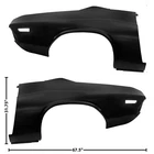 1970 1971 Challenger Complete Quarter Panel Oe Style Pair Right & Left Side New. Price: $1599.99.