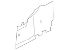Genuine Nissan Extension Panel 76717-6MA0A New. Price: $46.97.
