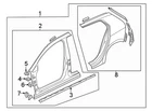 Vw/audi/porsche 5H4809341 Filler Plate. Included New. Price: $47.57.