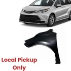 Fits 2021-2024 Toyota Sienna Left Front Fender Panel Driver Side Local Pickup New. Price: $86.25.