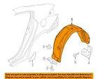 Kia Oem 14-16 Forte Exterior-splash Shield Right 86822A7000 New. Price: $42.75.