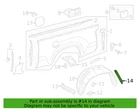 2016-2023 Toyota Tacoma Rear Bed Panel Brace P/n 65674-04020 Genuine Oem Part New. Price: $39.99.