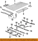 Gm Oem 96-25 Express 1500 Rear Body Floor Rails-filler Panel 15962527 New. Price: $77.02.