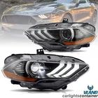 Customized Full Led Headlights Direct Replacement 2018-2021 Ford Mustang Set New. Price: $279.99.