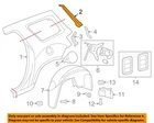 Gm Oem 07-17 Acadia Limited Quarter Panel Components-upper 25844751 New. Price: $57.46.