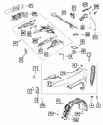 Genuine Mopar 2016-2018 Jeep Cherokee Wheelhouse Shield Front Right 68209688AE New. Price: $49.40.