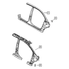 For Dodge Journey 09-20 Mopar 68035428AG Body Side Aperture Front Panel Package New. Price: $714.36.