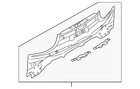 Genuine Nissan Rear Body Panel G9110-JF3MA New. Price: $2113.70.