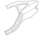 Genuine Bmw Quarter Panel 41-00-7-334-017 New. Price: $1253.26.
