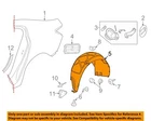 Gm Oem 15-16 Lacrosse Quarter Panel Components-wheelhouse Liner 26202860 New. Price: $260.70.
