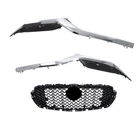 Labwork For Mazda CX-30 2020-23 Gloss Black Front Grille W/ Chrome Molding Trim New. Price: $109.94.