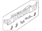 Genuine Volkswagen Rear Body Panel 3CN-813-301-A New. Price: $419.61.