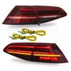 Customized MK7.5 Style Red Clear Full Led Taillights For 14-20 Vw Golf / Gti New. Price: $224.99.