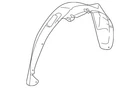 Genuine Gm Wheelhouse Liner 15828911 New. Price: $14.41.