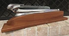 Vtg Original 1946 Chevrolet Flying Goddess W/ Wood Pedestal Oem Hood Ornament Used. Price: $849.99.