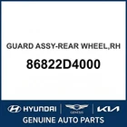 2016-2020 Kia Optima Hybrid Guard Assembly-rear Wheel Oem New 86822D4000. Price: $449.77.