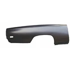 Sherman 263-50AR Right Quarter Panel Skin For 1969 Plymouth Satellite New. Price: $362.79.