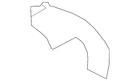 Genuine Hyundai Wheelhouse Liner 86826-3V001 New. Price: $170.83.