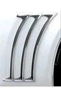 Oer K280 Louvers Quarter Panel Steel Black Chevy Pair New. Price: $74.99.