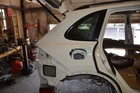 2011-2014 Porsche Cayenne 4.8L White Passenger Right Rear Quarter Panel Used. Price: $561.82.