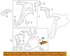 Gm Oem 11-17 Cruze Limited Quarter Panel Inner Structure-filler 13360757 New. Price: $46.57.