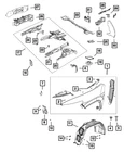 Genuine Mopar Wheelhouse Shield Left 68209679AE New. Price: $108.68.